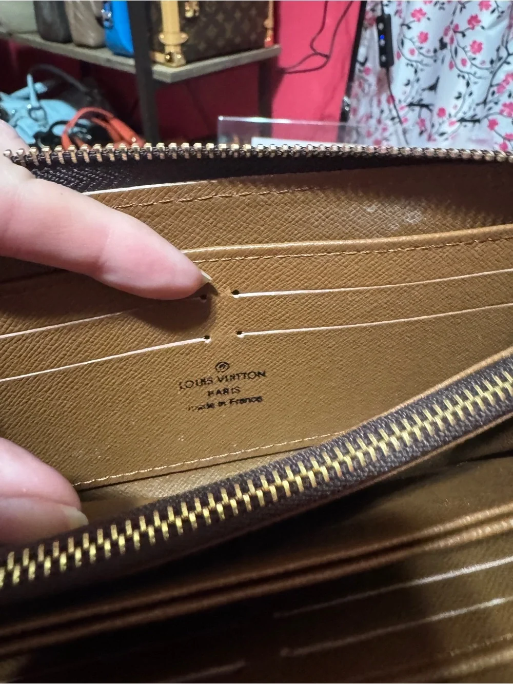 Monogram Canvas Zip Wallet